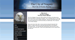 Desktop Screenshot of cityofniagara.org